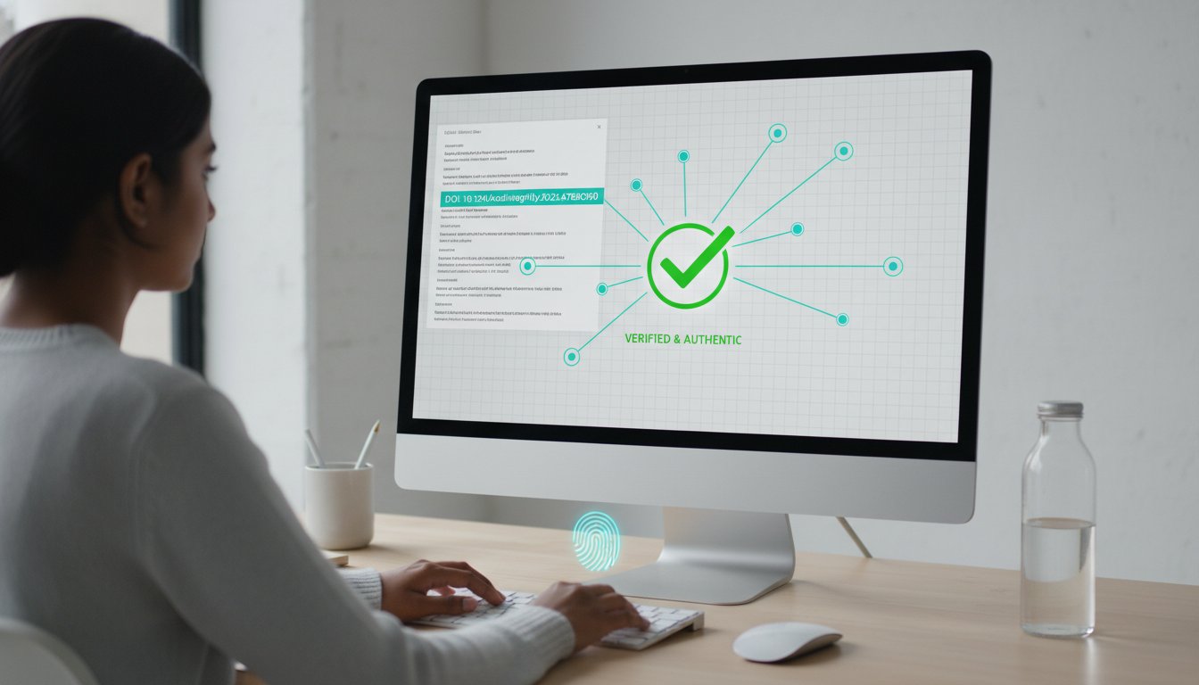 How to verify a DOI for academic research integrity