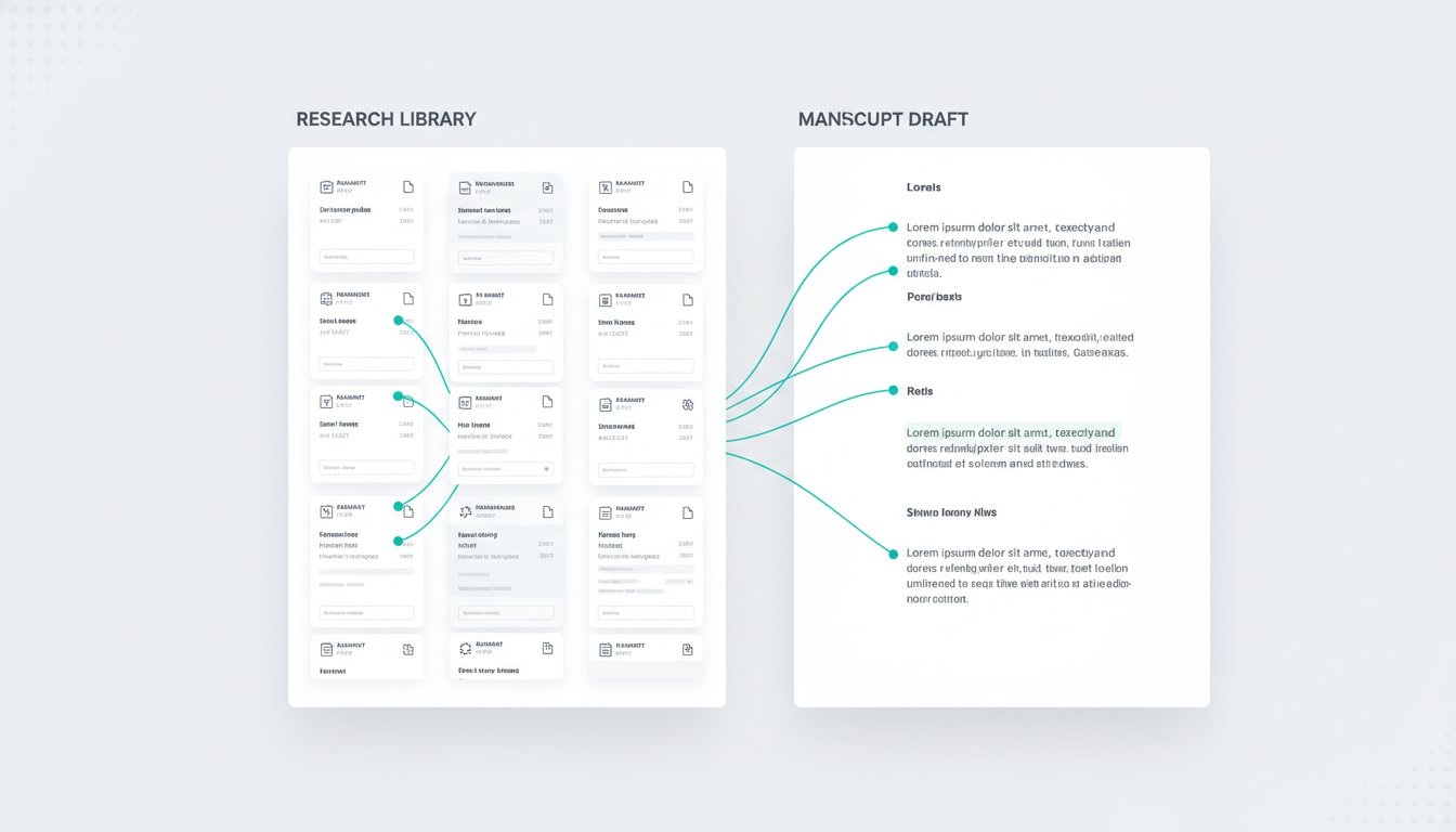 How to organize research references for systematic writing